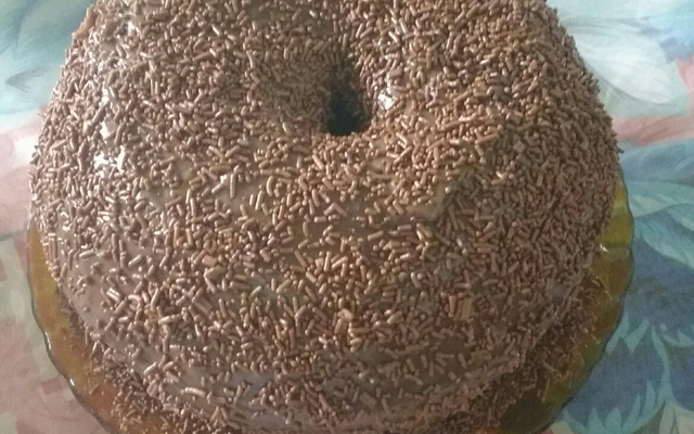 Bolo de chocolate rápido e maravilhoso