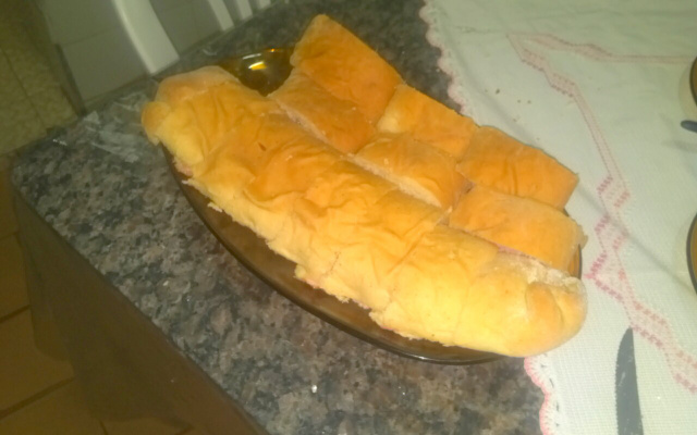 Pão de cebola recheado