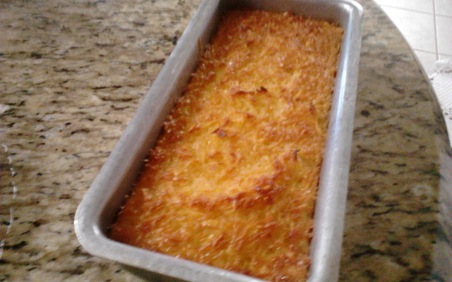 Pudim de aipim fácil