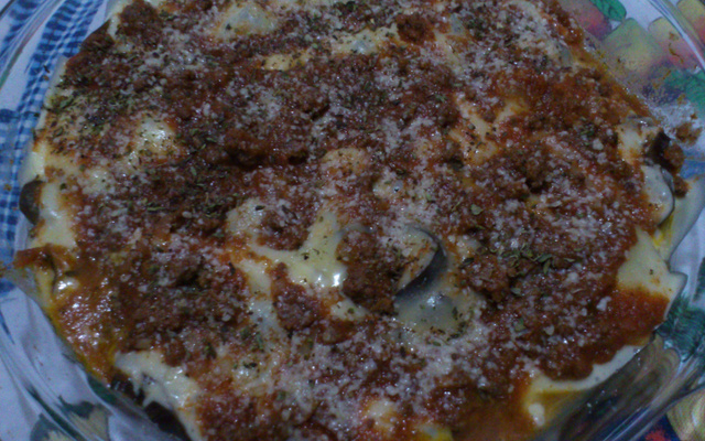Lasanha de berinjela