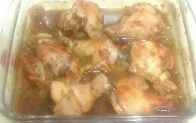 Drumette ao forno do Eduardo