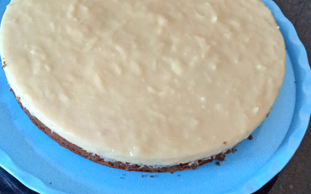 Recheio tipo prestígio branco para tortas