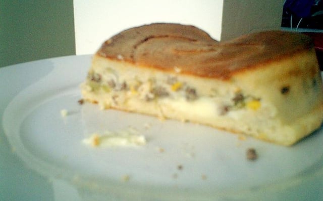 Torta rápida de carne moída