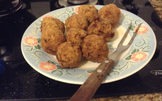 Almôndega de soja da Nina Rosa