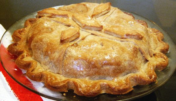 Torta de linguiça da vó Emília