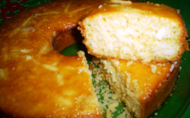 Broa de milho com queijo