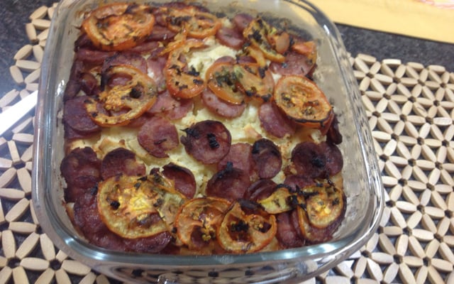 Torta de calabresa deliciosa