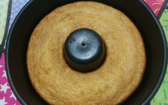 Bolo de milho de liquidificador