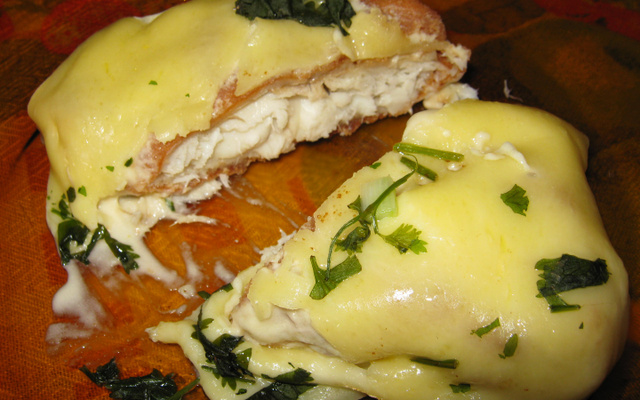 Filé de Peixe Gratinado