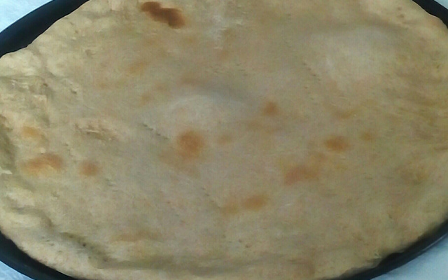 Massa de pizza fácil, rápida e integral