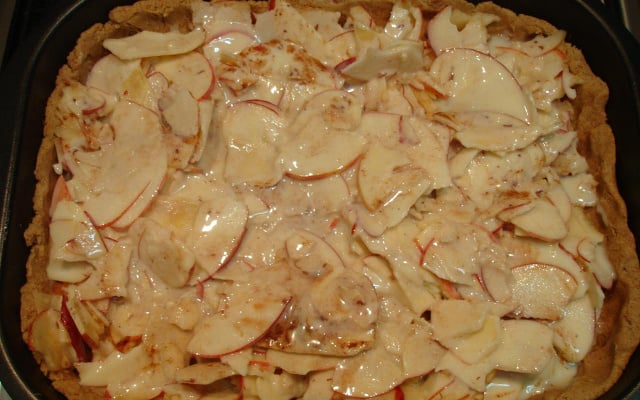 Torta de maçã delícia