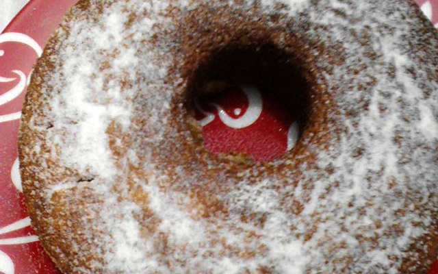 Bolo de bananas amassadas