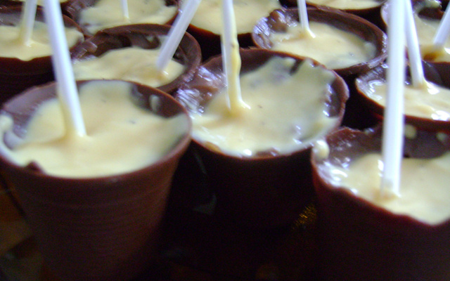 Copinho de chocolate