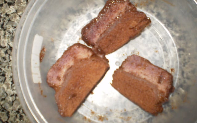 Bolo de chocolate no micro-ondas