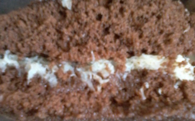 Bolo cappuccino prático com recheio de prestígio