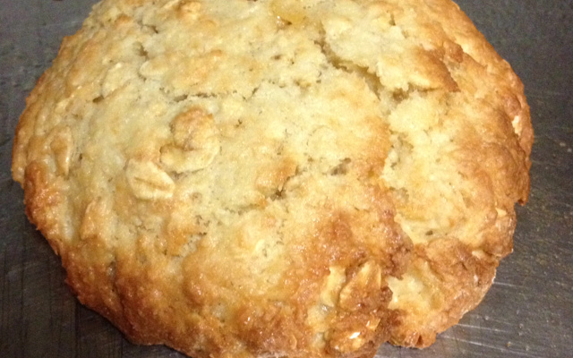 Cookies de coco com aveia