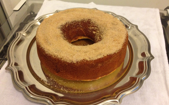 Bolo de laranja com iogurte do Vitor