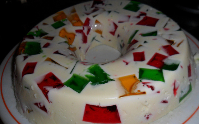 Mosaico de gelatina