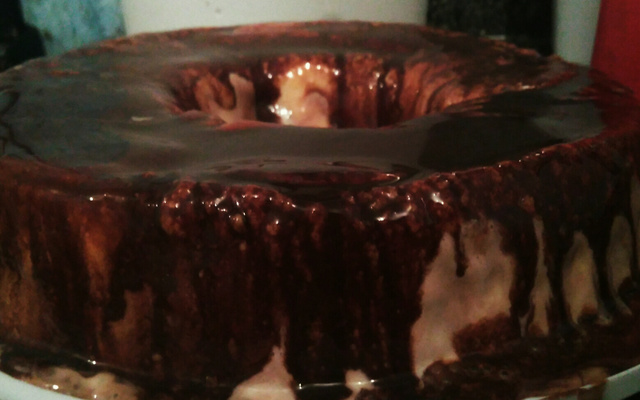 Sorvetão de ninho com chocolate