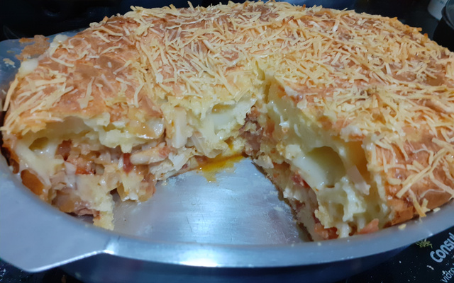 Torta de palmito