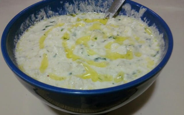 Creme de ricota com palmito light