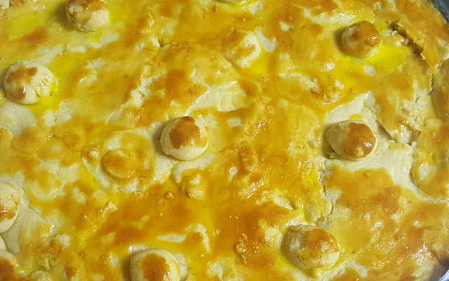 Empadão de frango fácil (massa podre)