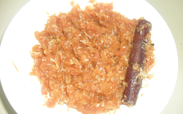 Doce de abóbora com coco