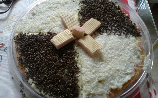 Bolo gelado de Nesquik