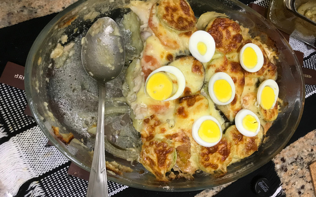 Filé de Tilápia com Legumes