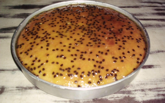 Bolo de maracujá de liquidificador da márcia