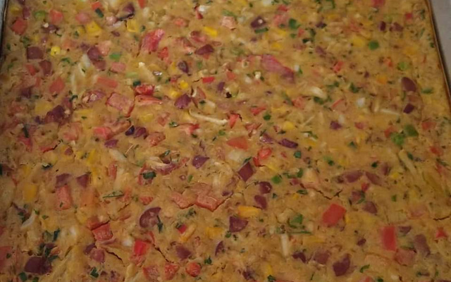 Torta salgada gelada