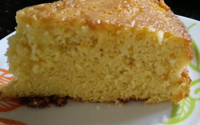 Bolo refrigerante de laranja