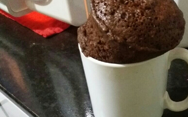 Bolo de caneca micro-ondas