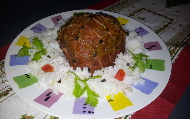 Minitender ao creme de alho e cebola