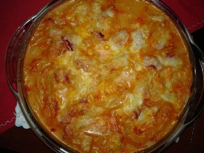 Macarrão cremoso de panela de pressão