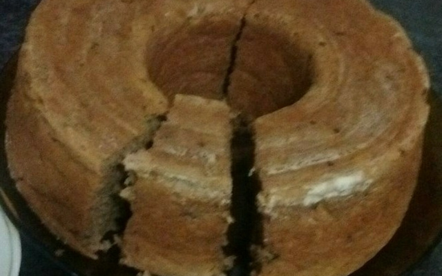 Bolo de aveia com banana