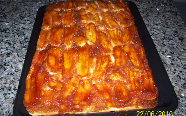 Bolo de banana caramelada da Lise