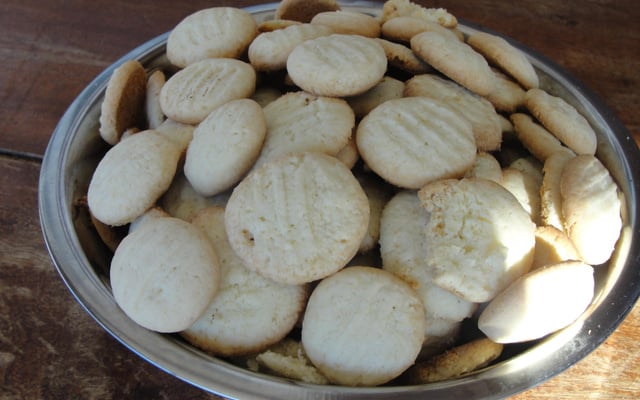 Bolachinha de nata com maizena