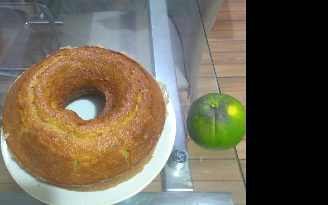 Bolo de laranja de liquidificador