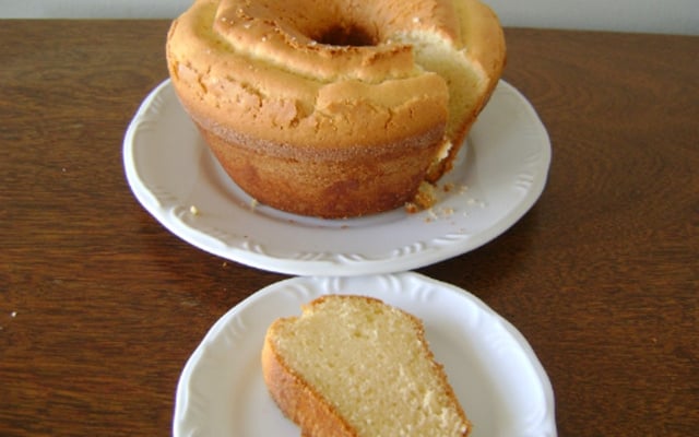 Bolo de maizena da mãe