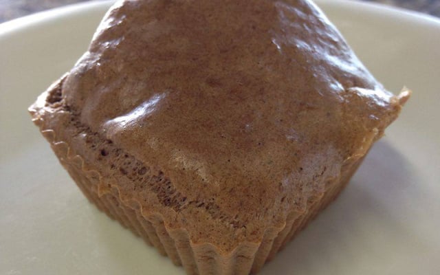 Cupcake proteico de aveia fit