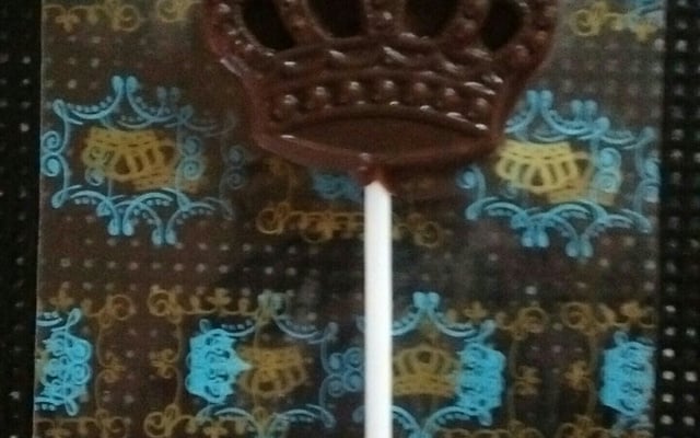 Pirulito de chocolate