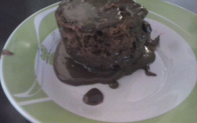 Bolo de caneca de chocolate