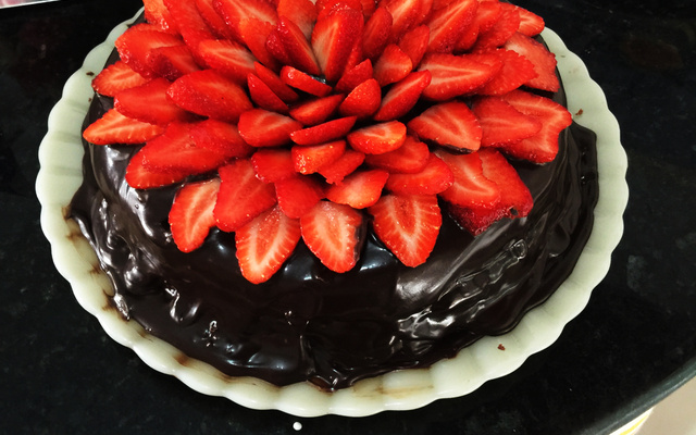 Bolo suflair sensação