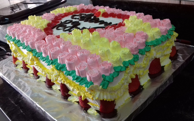 Bolo de noivado ou casamento