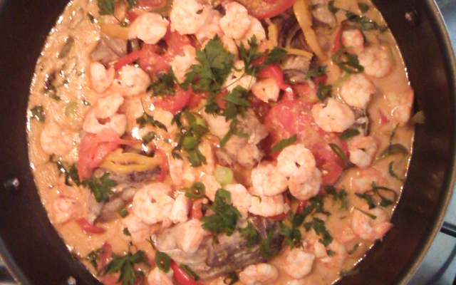 Moqueca de peixe do Caio