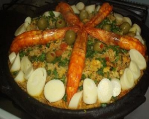 Arroz de frutos do mar