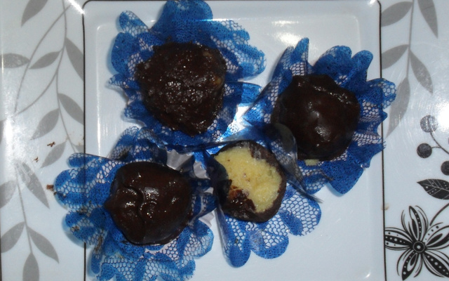 Bombom de milho verde