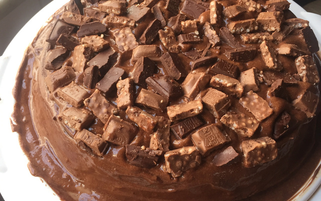 Bolo mousse de chocolate