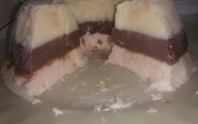 Torta de sorvete americano diferente